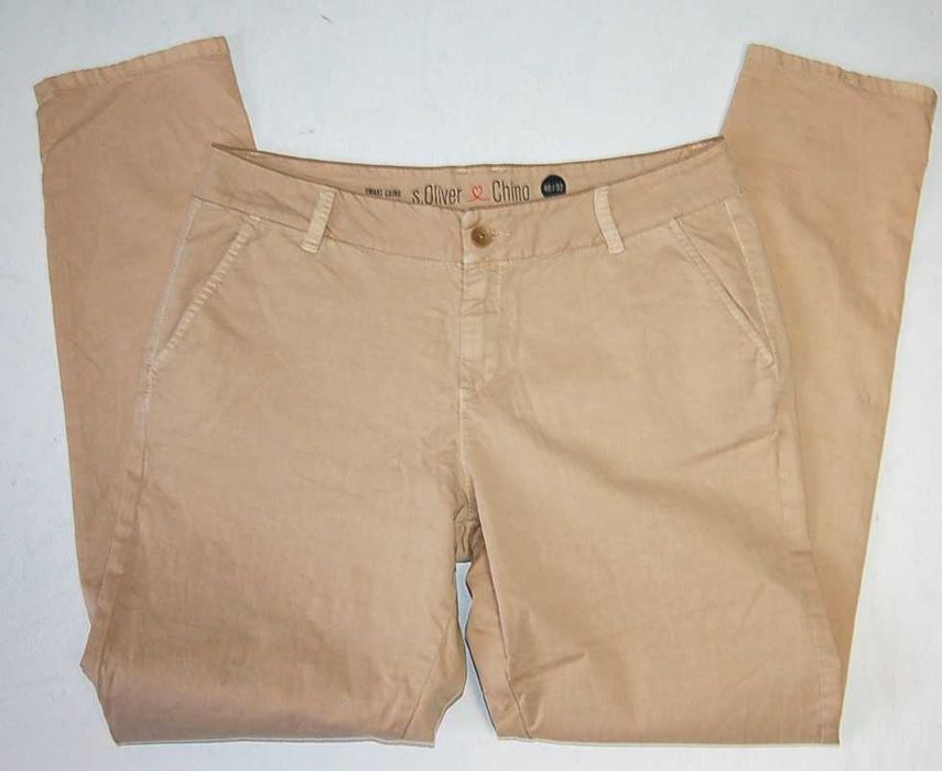s.Oliver 40 smart chino  spodnie damskie z elastanem