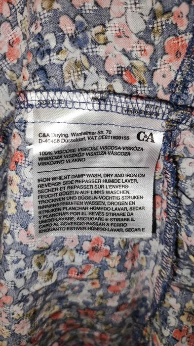 C&A sukienka letnia roz 36/38