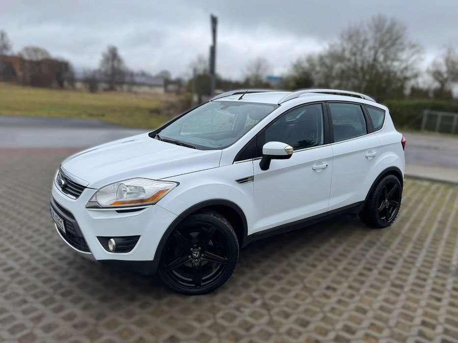 Ford Kuga ST* 4x4*2,5l Benz* turbo* 200KM*188tyśKM*Piękna* HAK doczepiany