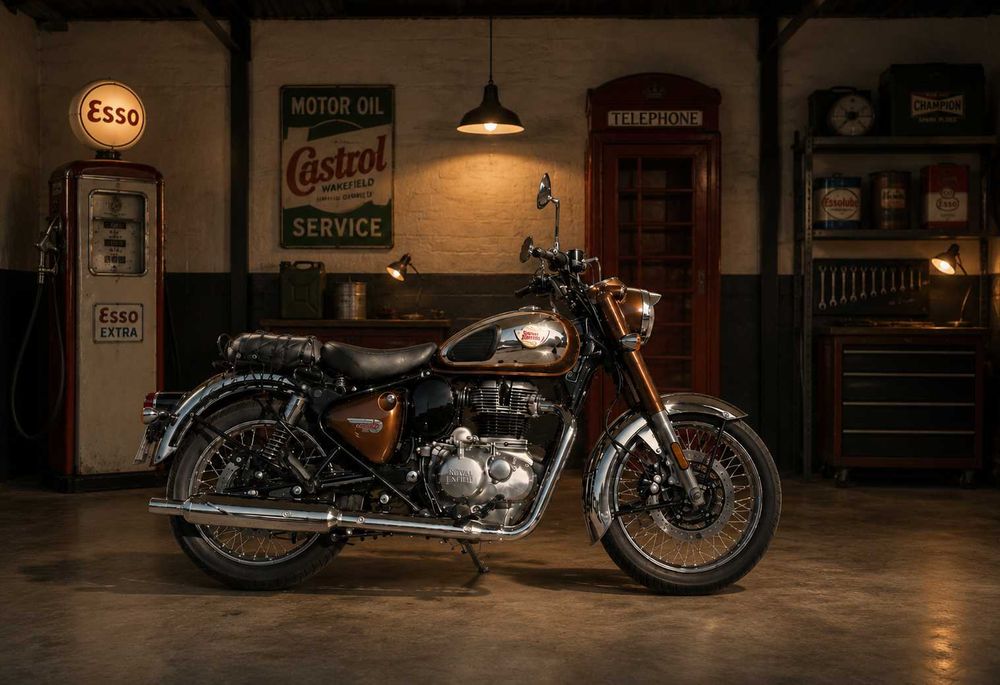 Royal Enfield Classic 350 Chrome Brown
