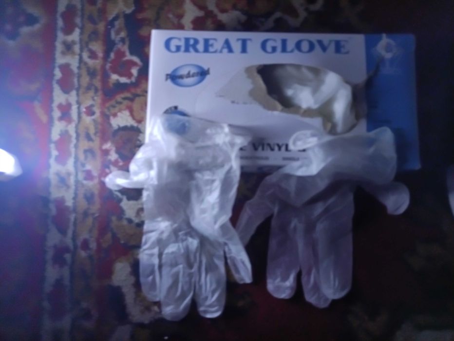 Хирургичні перчаткі одноразові