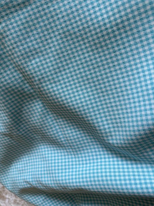 Kupon tkaniny w kratkę vichy