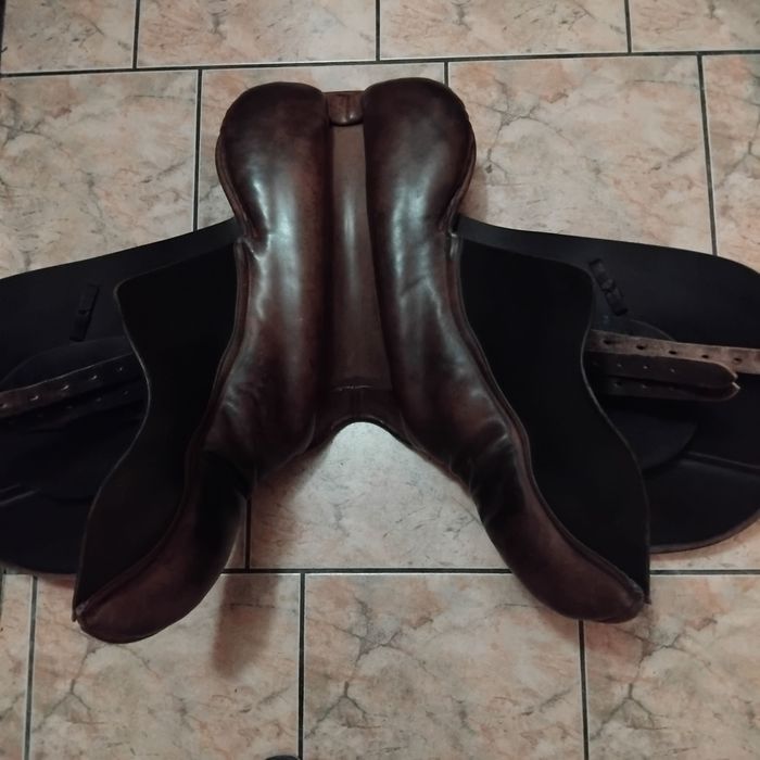 Siodło Wszechstronne 18" Skórzane + pas