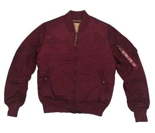 męska ocieplana kurtka Alpha Industries rozmiar S flyers bomber dwustronna