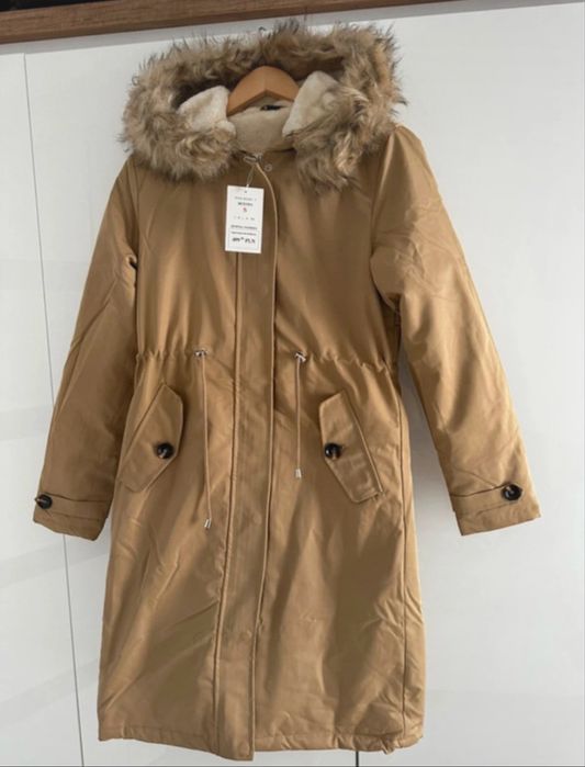 Kurtka zimowa z futerkiem
