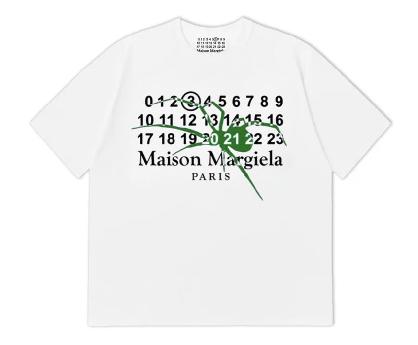 Футболки Maison Margiela Paris Logo унисекс мейсон марджела Новинки