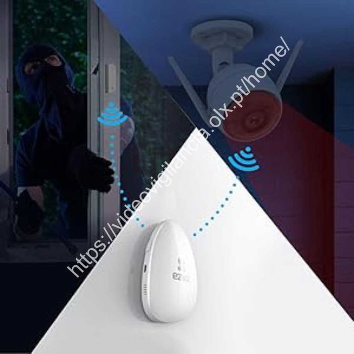 Câmara Vigilância Ezviz Hikvision ‼️ FullHD WiFi ‼️ Som Bidirecional