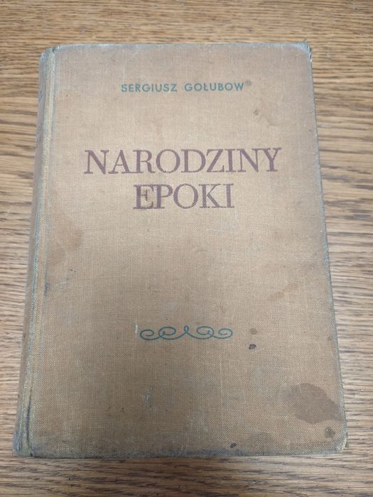 Książka Narodziny Epoki