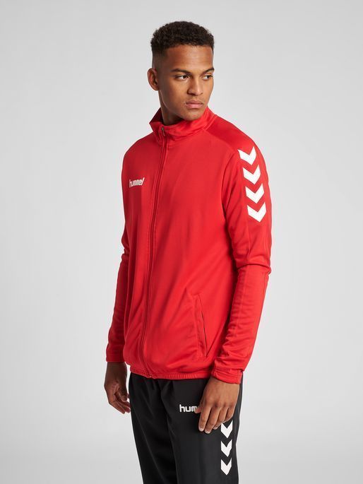Hummel Bluza Sportowa Męska Core Poly Zamek r. XL