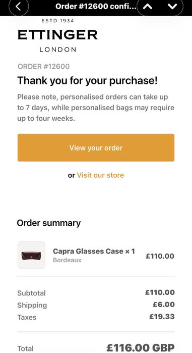 Футляр чохол для окулярів шкіряний бордовий коричневий Ettinger London