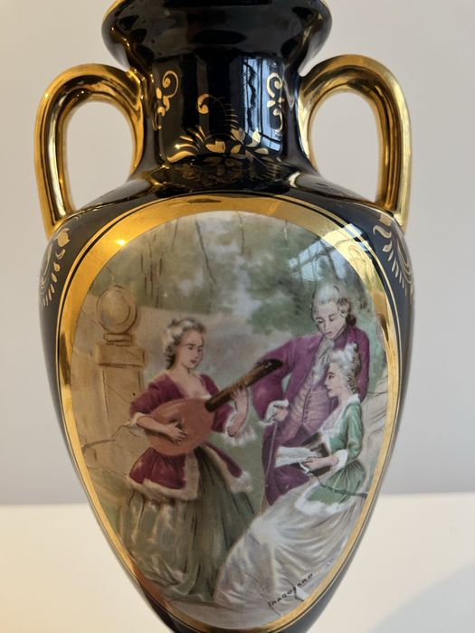 Jarra antiga estilo Limoges