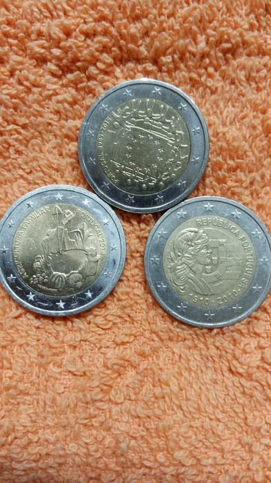 Moedas de 2 euros