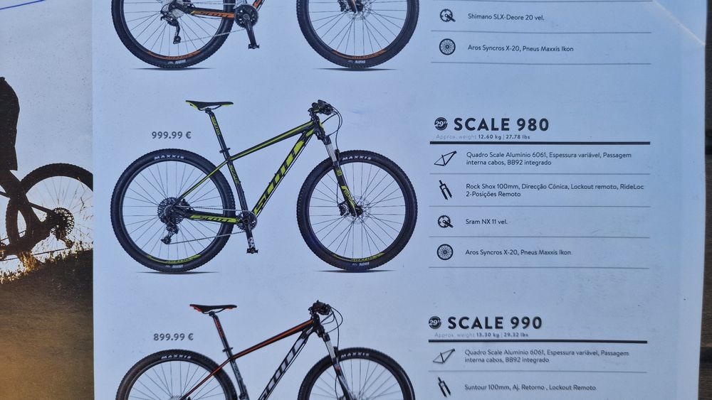 Bicicleta Scott Scale 980