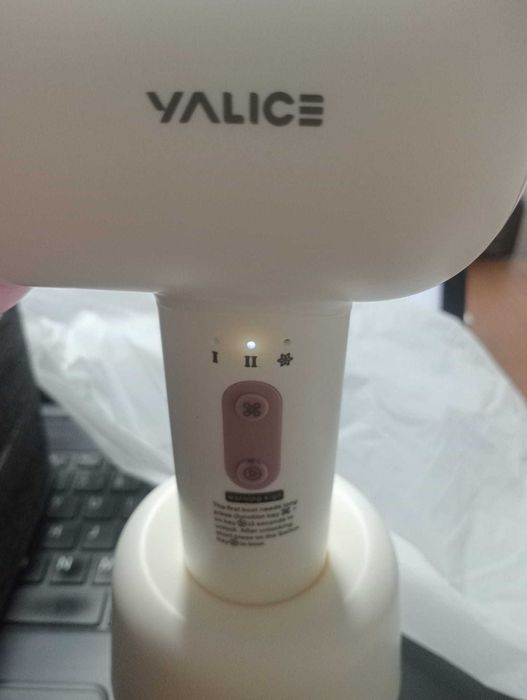 Secador de Cabelo Infantil Sem Fios YALICE YBF-02 – Rosa – NOVO