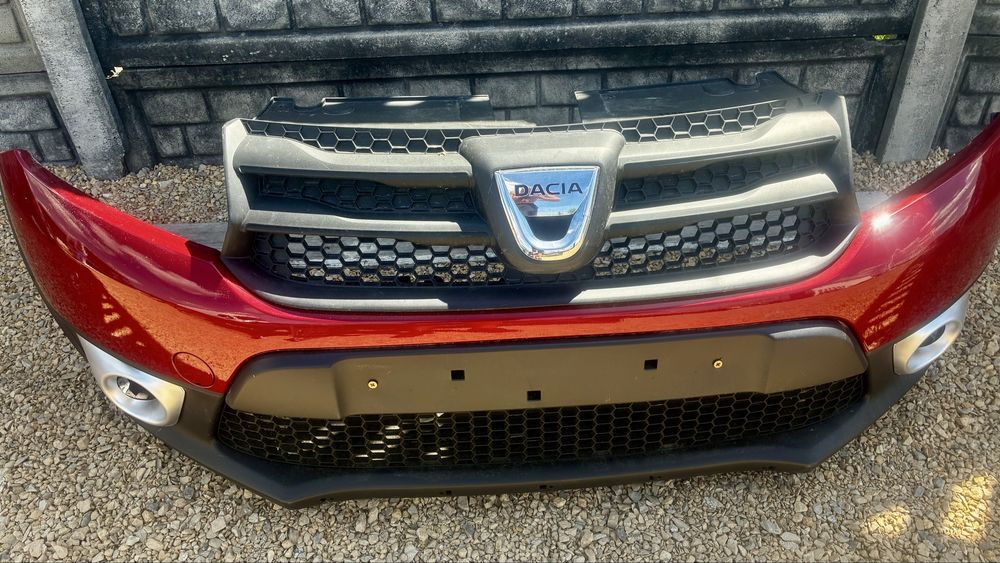 Zderzak przedni TEB76 Dacia Sandero STEPWAY 2 II 12- przedlift