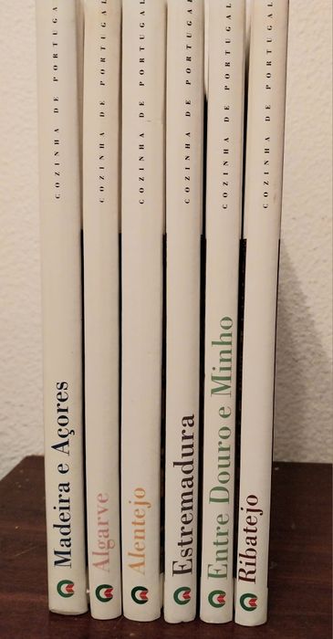 Coleção de 6 livros Cozinha de Portugal  Circulo de Leitores