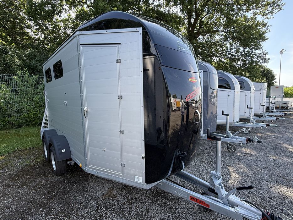 Boeckmann Portax Esprit Przyczepa do przewozu koni aluminiowa