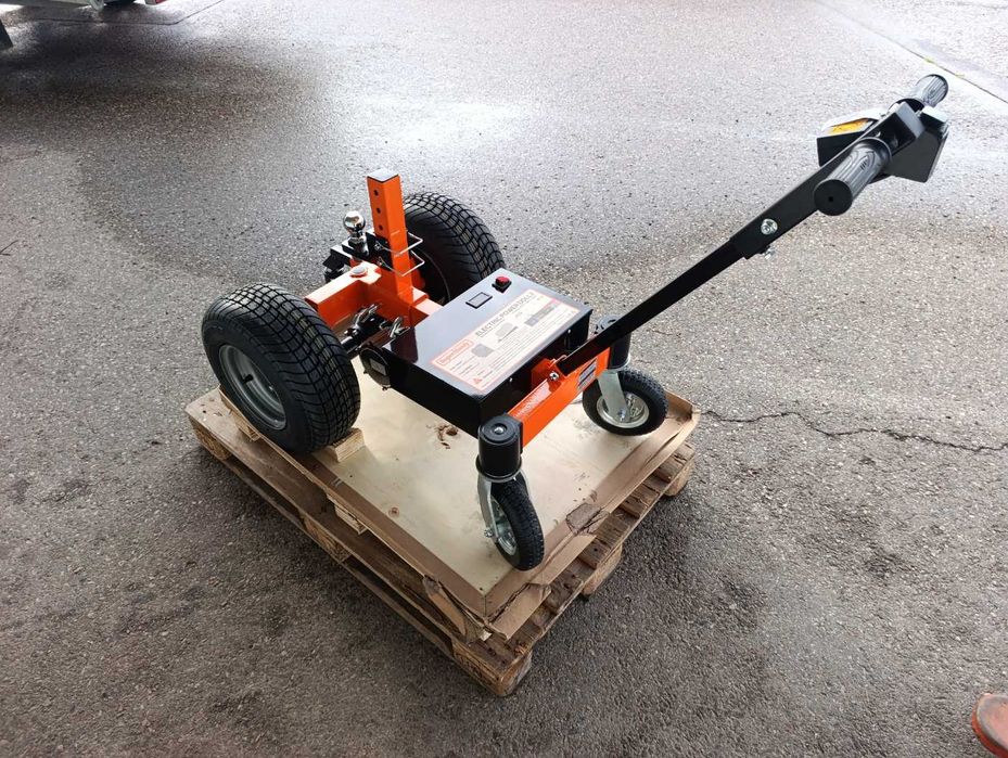 SuperHandy Super wytrzymały wózek elektryczny z własnym napędem do przyczepy łodzi