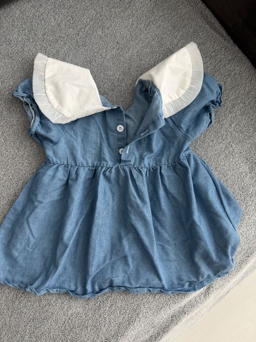 Святкова сукня з нарним вороткичком 86