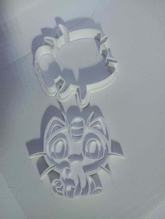 Conjunto de 10 Moldes de Bolachas – Pokémon em Estilo Ghibli