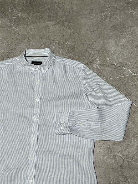 Лляна сорочка Massimo Dutti (оригінал)