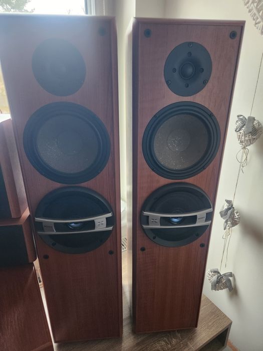 Zestaw kina domowego Jamo + amplituner Panasonic