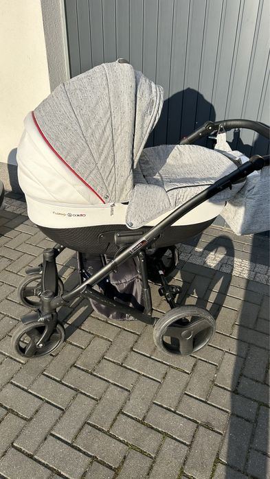 Wózek Coletto Florino Carbon gondola + spacerówka 2w1