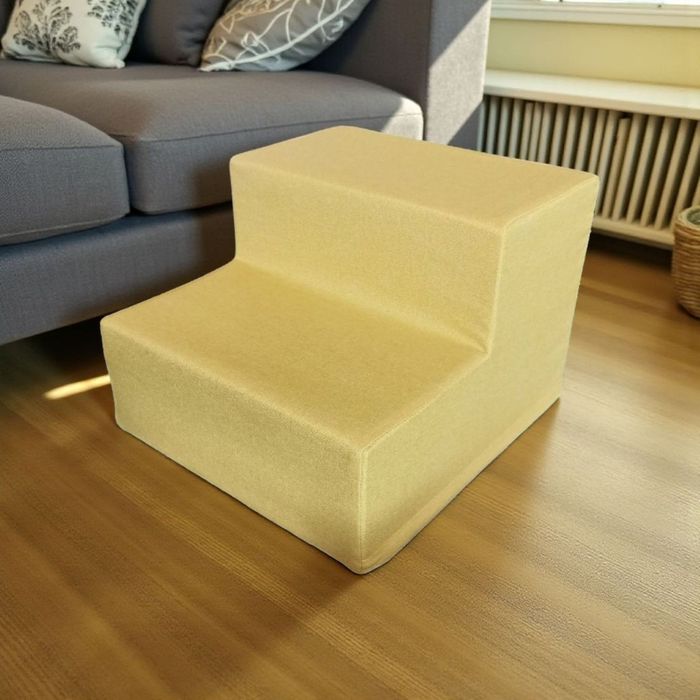 Продам лесенку-пандус для котів та собак, колір жовтий. Зручні сходинк