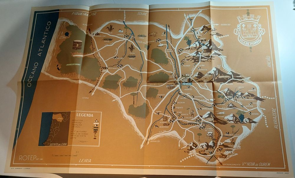 Pombal - ROTEP Tourist Guide | Includes Fold-Out Map64741312830594123