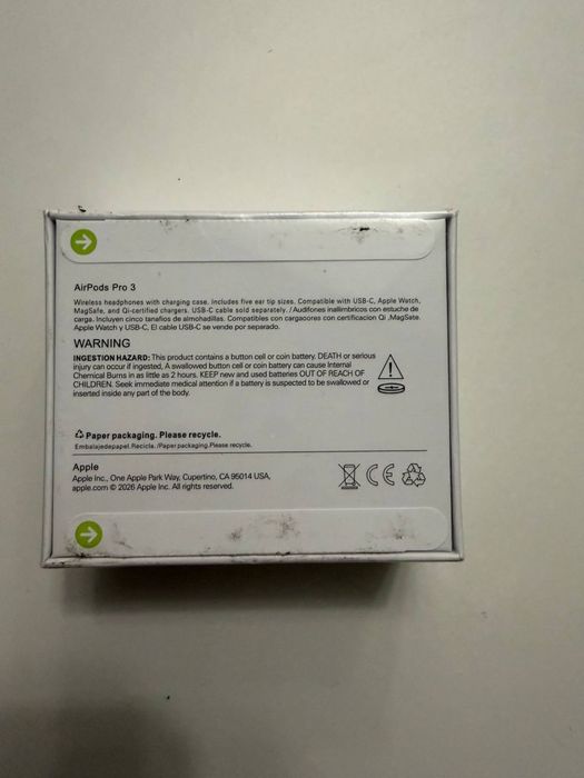 Air pods pro 3 ANC Biały