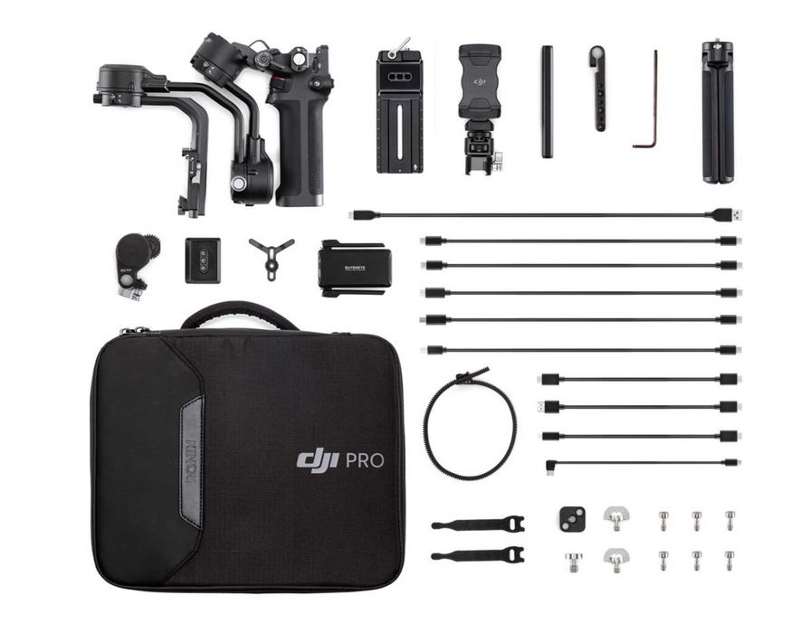 Gimbal Stabilizator DJI RSC 2 Pro Combo + RavenEye + Follow Focus + Ulanzi R083 (gratis)