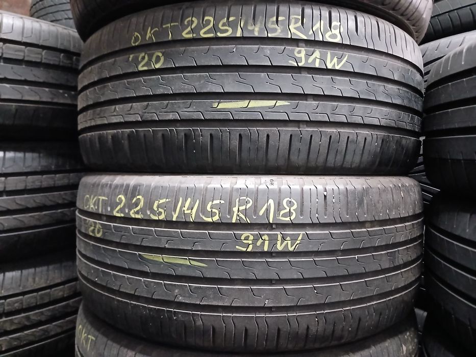 2022р 225/45 R18 Continental Eco Contact 6 (Склад Резини,Шин,Гуми Б\У)