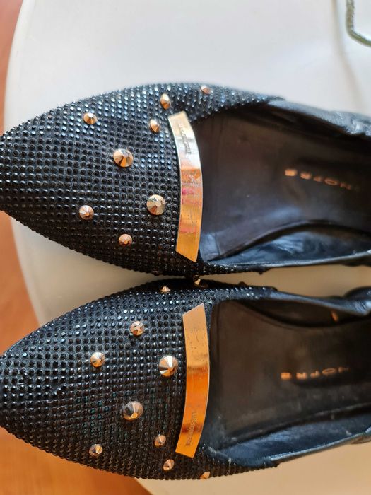 Sapatos com cristais Luís Onofre