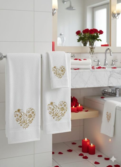 Toalha de banho+ toalha de rosto + toalhete