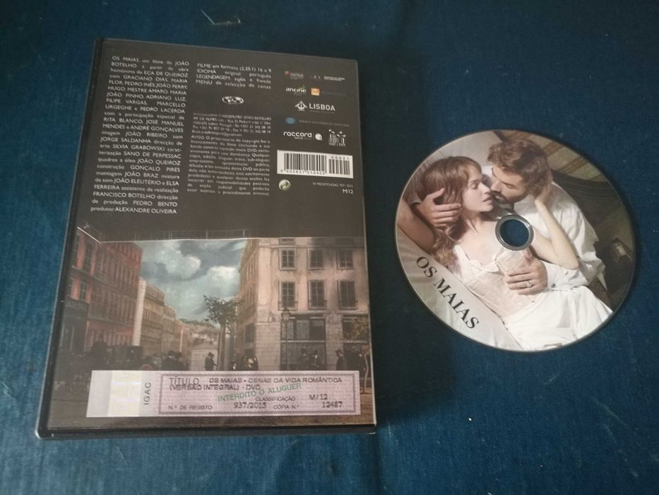 Os Maias DVD como novo