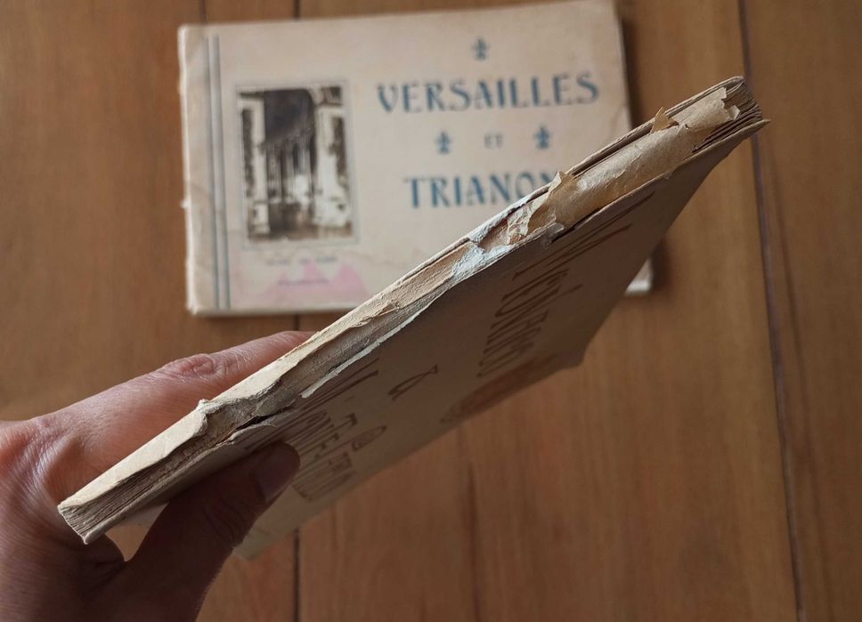 Antigas lembranças turísticas Pedras Salgadas Monaco Versailles