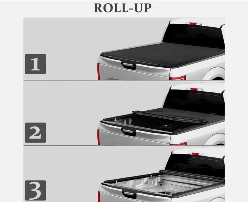 Кришка кузова для 2002-2025 Dodge Ram 1500 / Ford F150 6.4ft (195см)
