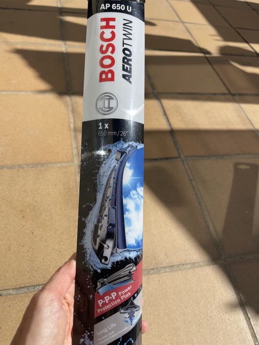 Limpa para-brisas duplo Bosh Aero para automóveis, ap650 U, 650mm/26'