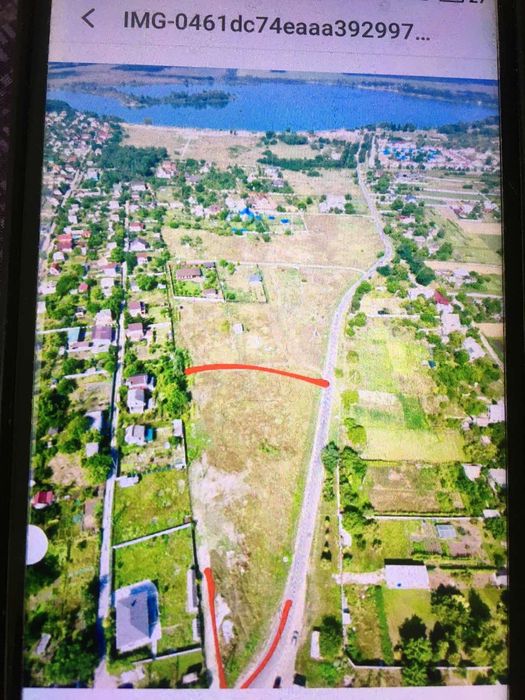 Продам участок красная линия Елизаветовка/Голубое озеро