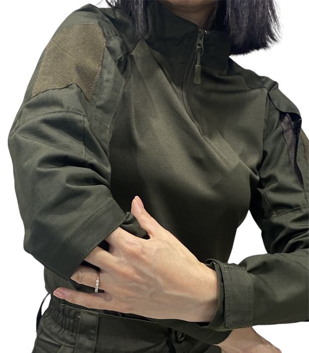 Жіноча військова тактична форма хакі, олива ( убакс, штани)