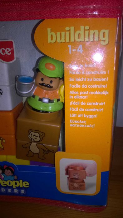 Conjunto de construções Fisher Price