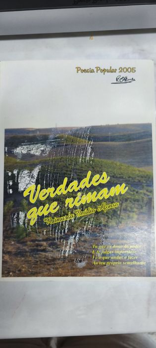Livro "Verdades que Rimam" – Raimundo Emídio Afonso (Poesia Popular)