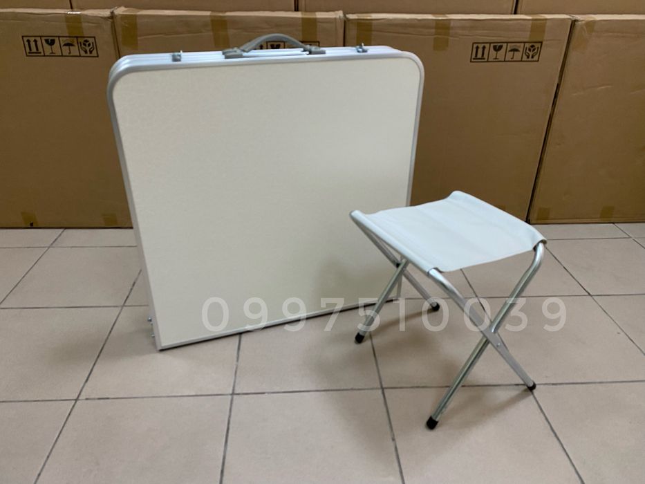 Раскладной стол + 4 стула УСИЛЕННЫЙ. Для пикника Стіл пікніка розкладн