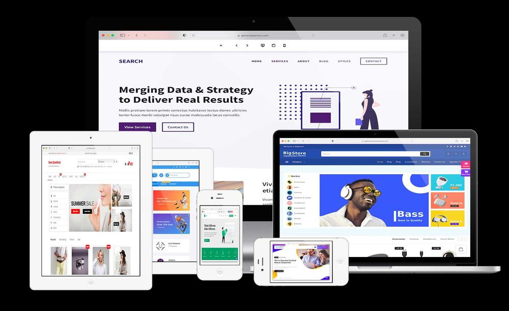 Criação de Sites Profissionais Lojas Online Landing Pages SEO WhatsApp Design Responsivo para Empresas Negócios e Serviços