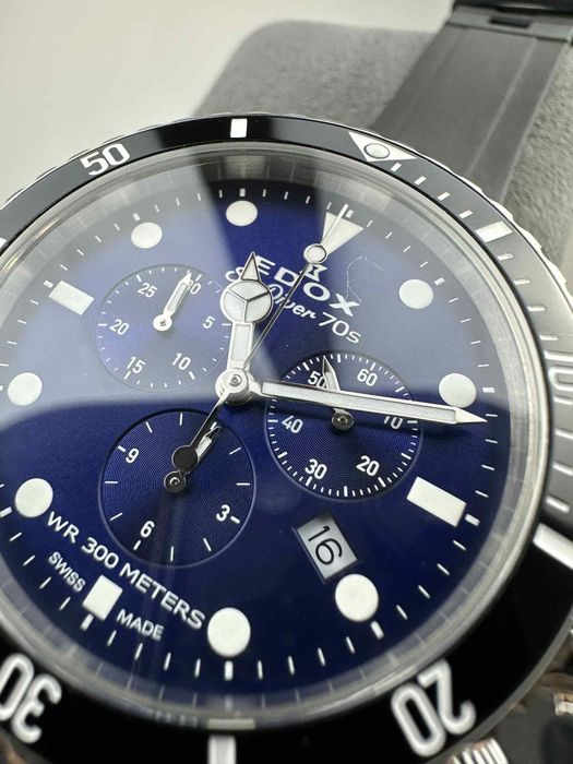 Edox SkyDiver 70s Chronograf