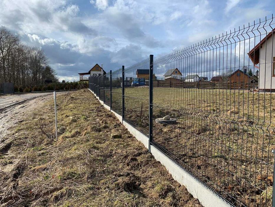 Ogrodzenie panelowe fi4 153 cm. Montaż. Promocja!!!