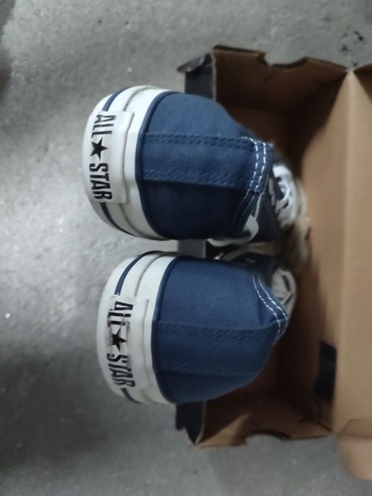 Converse All Star Ox Navy Originais Tamanho 44,5 Como Novas