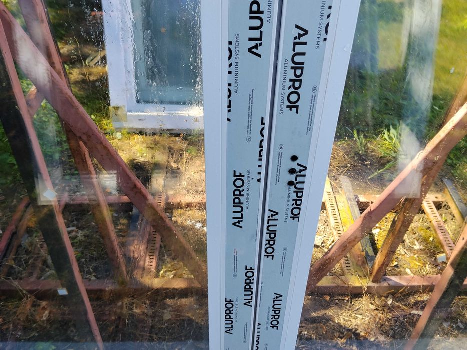 Okno aluminiowe 160/170 białe