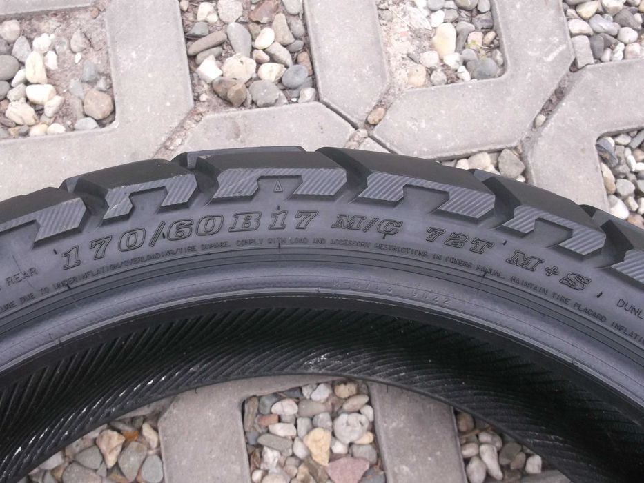 opona 170/60ZR17 Dunlop Trailmax Mission dot0521 bmw r17 6,8mm