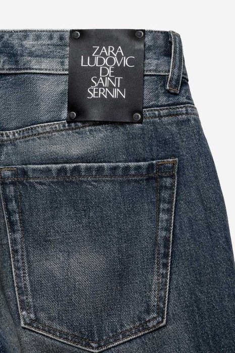 ZARA Superluksusowe JEANSY projektant Ludovic de Saint Sernin 42